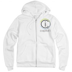 Unisex Fleece Full Zip Midweight Hoodie