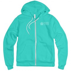 Unisex Fleece Full Zip Midweight Hoodie