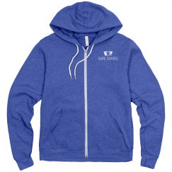 Unisex Fleece Full Zip Midweight Hoodie
