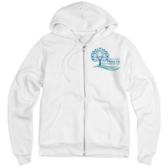 Unisex Fleece Full Zip Midweight Hoodie