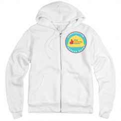 Unisex Fleece Full Zip Midweight Hoodie