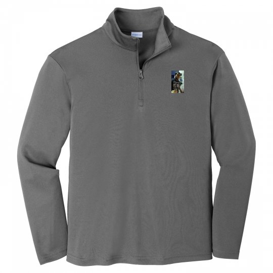Youth quarter zip pullover sales
