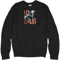 Classic Crewneck Sweatshirt With Logo