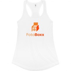Fitted Racerback Logo Tank