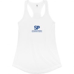 Fitted Racerback Logo Tank