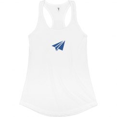 Fitted Racerback Logo Tank