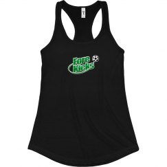 Fitted Racerback Logo Tank