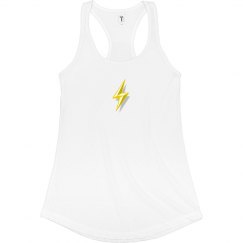 Fitted Racerback Logo Tank