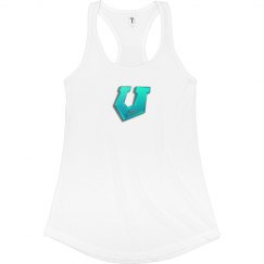 Fitted Racerback Logo Tank