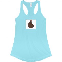 Fitted Racerback Logo Tank