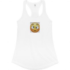 Fitted Racerback Logo Tank