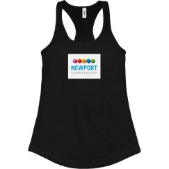 Fitted Racerback Logo Tank