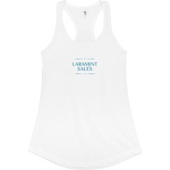 Fitted Racerback Logo Tank