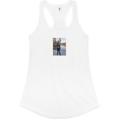 Fitted Racerback Logo Tank