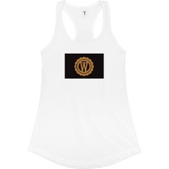 Fitted Racerback Logo Tank