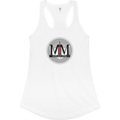 Fitted Racerback Logo Tank