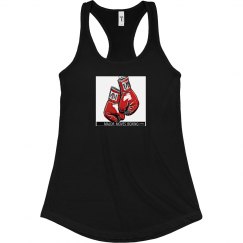 Fitted Racerback Logo Tank