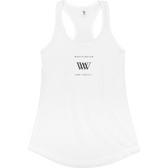 Fitted Racerback Logo Tank