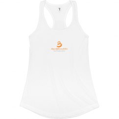 Fitted Racerback Logo Tank