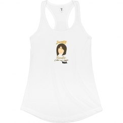 Fitted Racerback Logo Tank