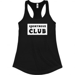 Fitted Racerback Logo Tank