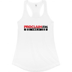 Fitted Racerback Logo Tank