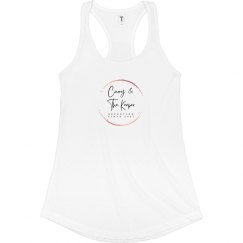 Fitted Racerback Logo Tank