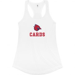Fitted Racerback Logo Tank