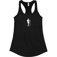 Fitted Racerback Logo Tank