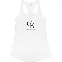 Fitted Racerback Logo Tank