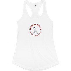 Fitted Racerback Logo Tank