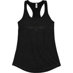 Fitted Racerback Logo Tank