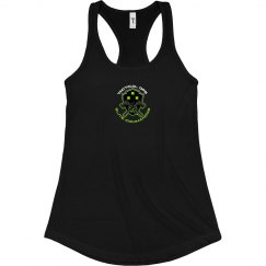 Fitted Racerback Logo Tank