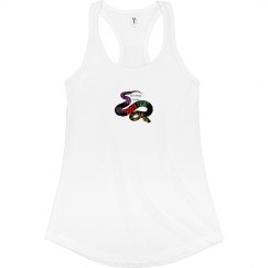 Fitted Racerback Logo Tank