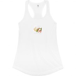 Fitted Racerback Logo Tank