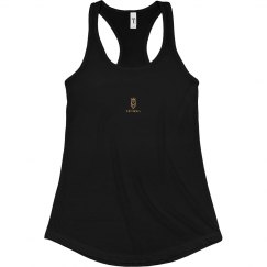 Fitted Racerback Logo Tank