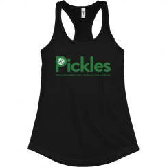 Fitted Racerback Logo Tank