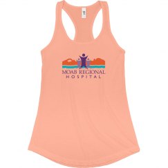 Fitted Racerback Logo Tank