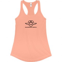 Fitted Racerback Logo Tank