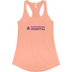 Fitted Racerback Logo Tank