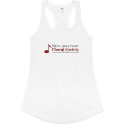 Fitted Racerback Logo Tank