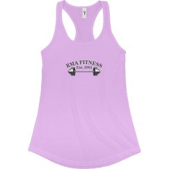 Fitted Racerback Logo Tank