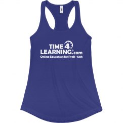 Fitted Racerback Logo Tank