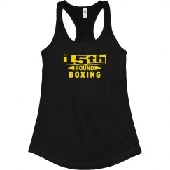Fitted Racerback Logo Tank