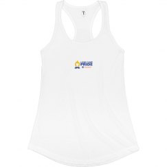 Fitted Racerback Logo Tank