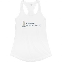 Fitted Racerback Logo Tank