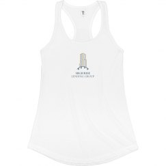 Fitted Racerback Logo Tank