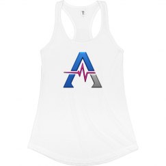 Fitted Racerback Logo Tank