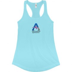 Fitted Racerback Logo Tank