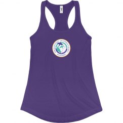Fitted Racerback Logo Tank